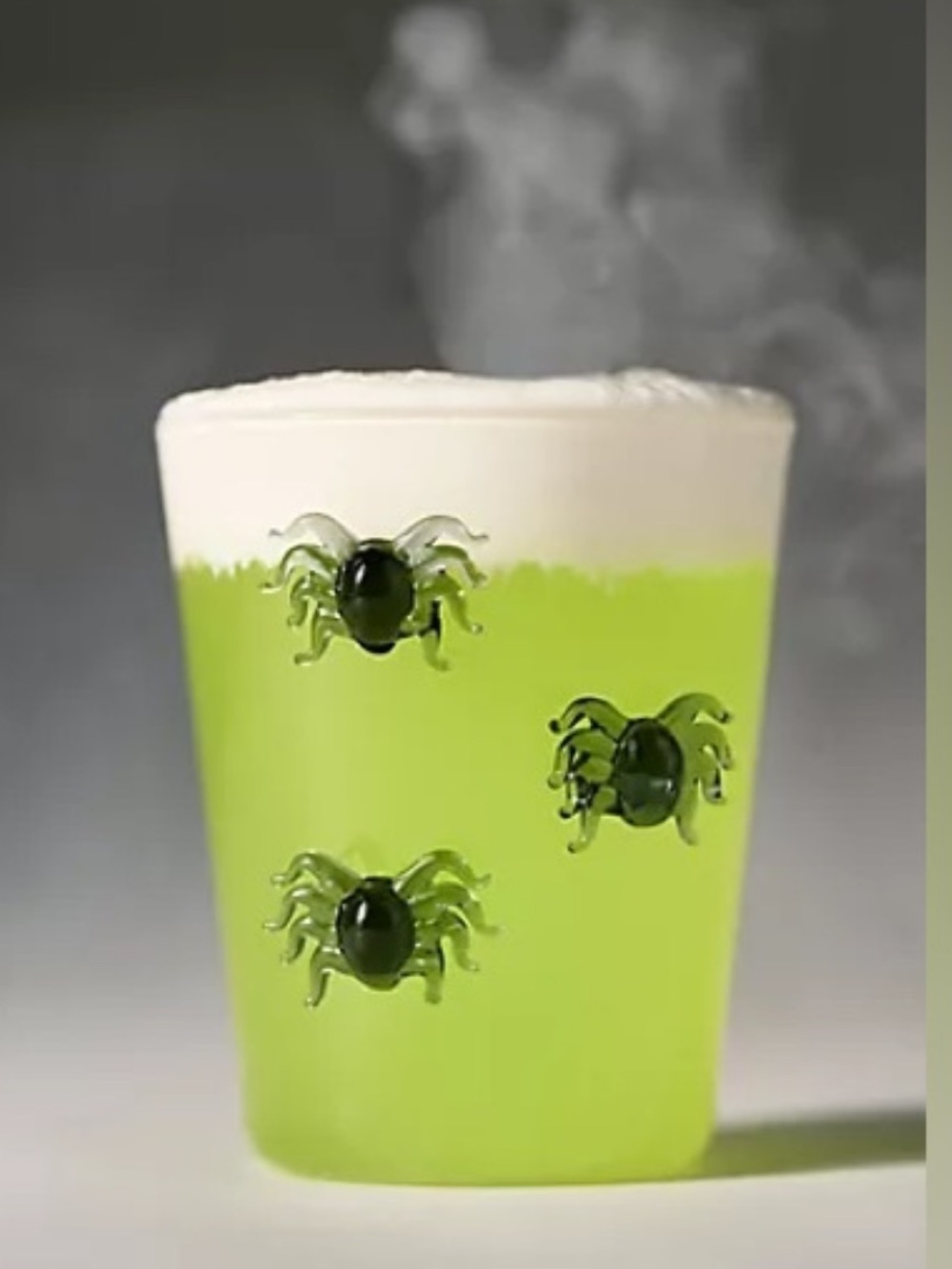 Anthropologie 3D Spider Icon Juice Glass